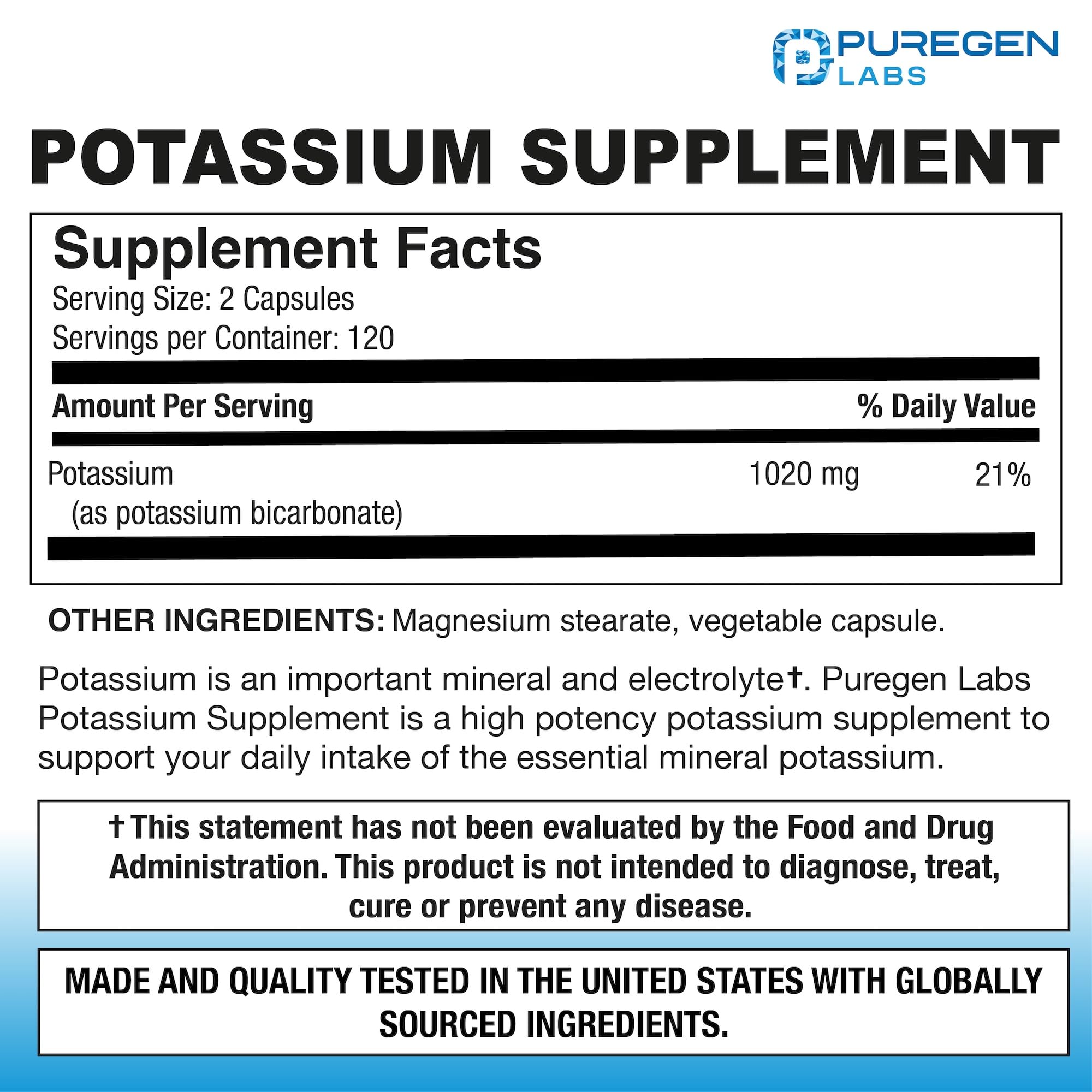 Envase de cápsulas Puregen Labs listo para la rutina diaria