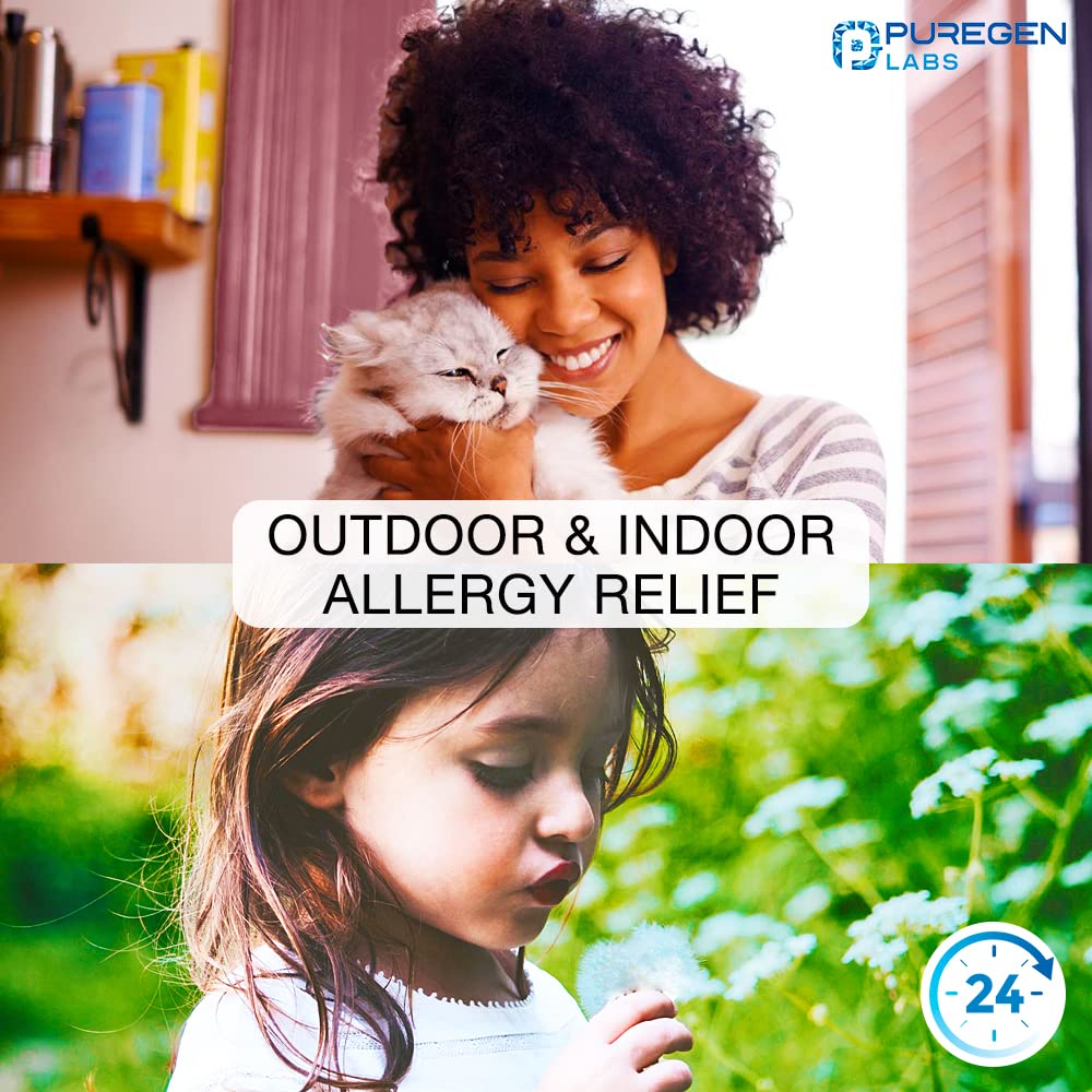 Puregen Labs Presentación neutra, tabletas para alergias