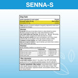 Puregen Labs Senna-S, tabletas que favorecen movimientos intestinales naturales.