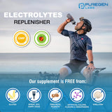 Puregen Labs cloruro de sodio reposición de electrolitos confiable