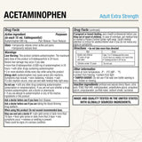 Puregen Labs vaso-medidor para dosis precisa de acetaminofén.