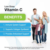P Puregen Labs Vitamina C 250 mg: cápsulas para uso diario.