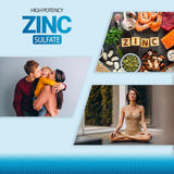 Puregen Labs Zinc 220 mg, cápsulas visibles, apoyo a la piel saludable
