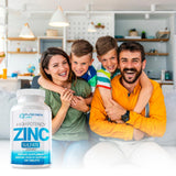 Puregen Labs Zinc 220 mg, uso diario recomendado, apoyo al bienestar general