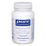 PureGenomics B-Complex en envase, apoyo para la energía diaria