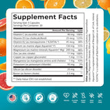 PUREHEALTH RESEARCH calcio y minerales, complejo en cápsulas para fortaleza ósea