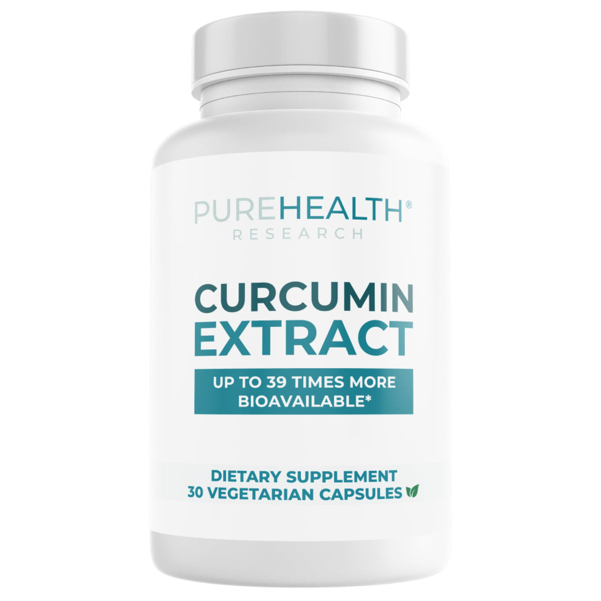 PureHealth Research Curcumin Extract cápsulas para movilidad y bienestar diario.