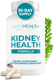 PUREHEALTH RESEARCH fórmula salud renal en botella para uso diario y comodidad.