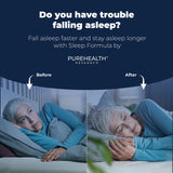 PUREHEALTH RESEARCH Cápsulas de la fórmula para dormir con ingredientes calmantes.
