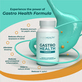 PUREHEALTH Gastro Health Formula: fabricado en EEUU, apto para dietas diversas, libre de gluten y lácteos, vegetariano.