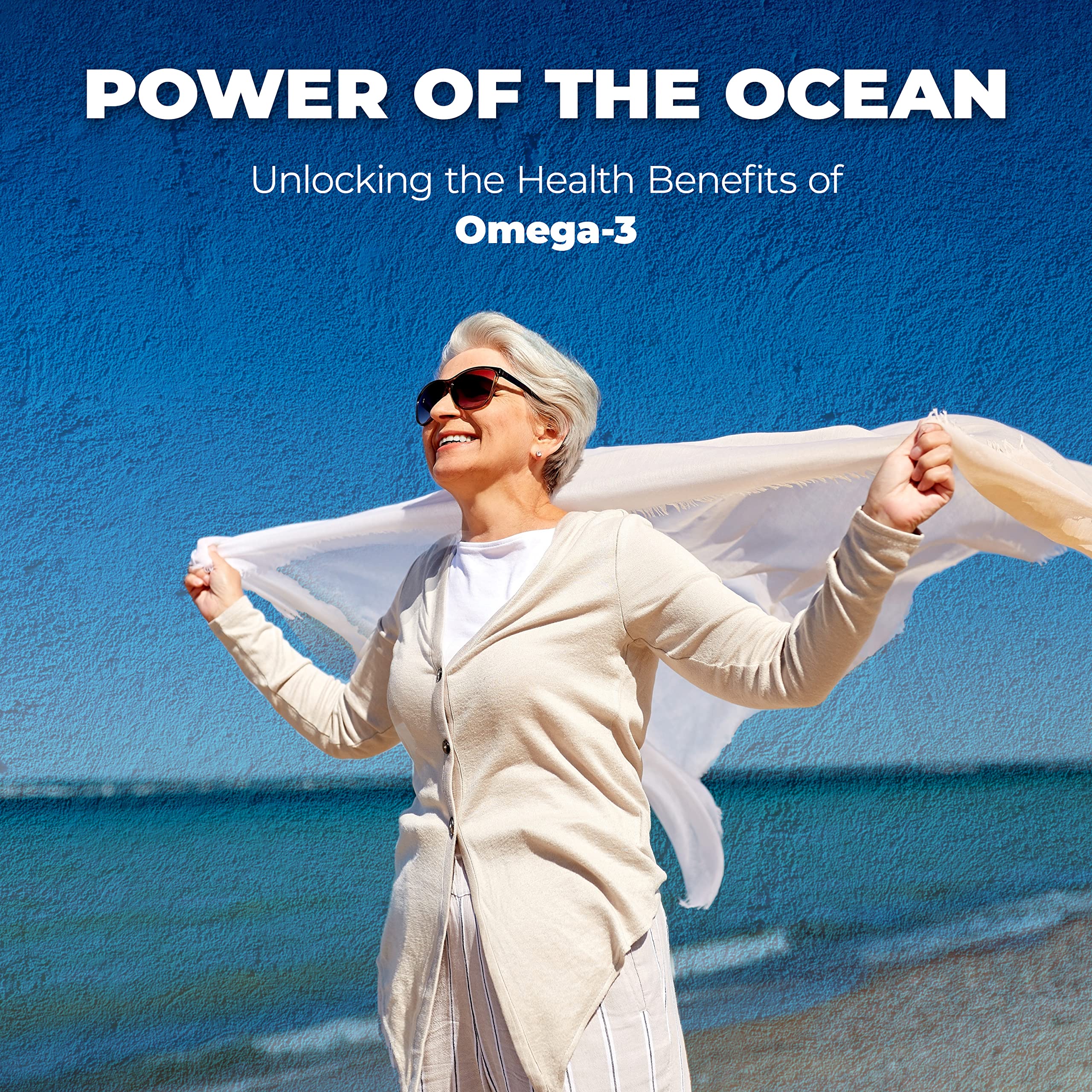 PureHealth Research Omega-3 hecho en EE.UU. con calidad garantizada.