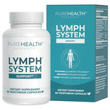 PUREHEALTH RESEARCH cápsulas para apoyar el sistema linfático y la circulación.