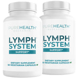 PUREHEALTH RESEARCH Lymph System Support cápsulas para drenaje linfático