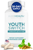 PUREHEALTH RESEARCH Youth Switch: botella con cápsulas para uso diario