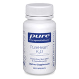 PureHeart K2D cápsulas: apoyo a la salud cardíaca con D3 y MK7.