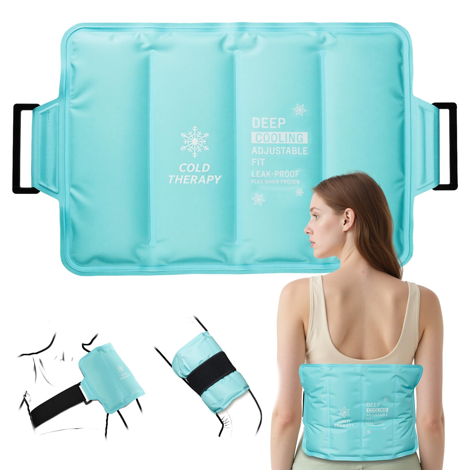 Purella paquete de gel frío flexible para alivio localizado