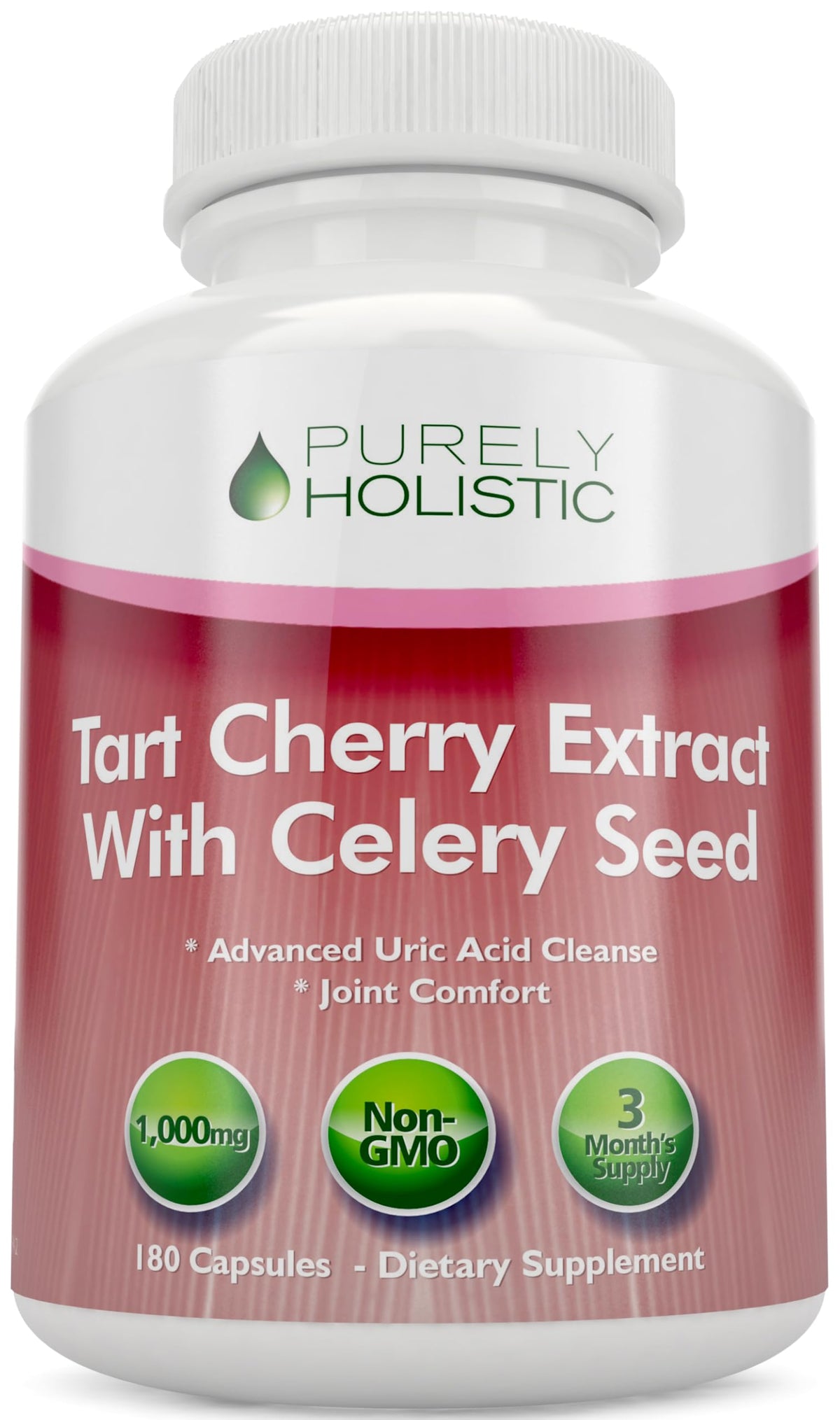 Purely Holistic cápsulas extracto de cereza ácido para uso diario
