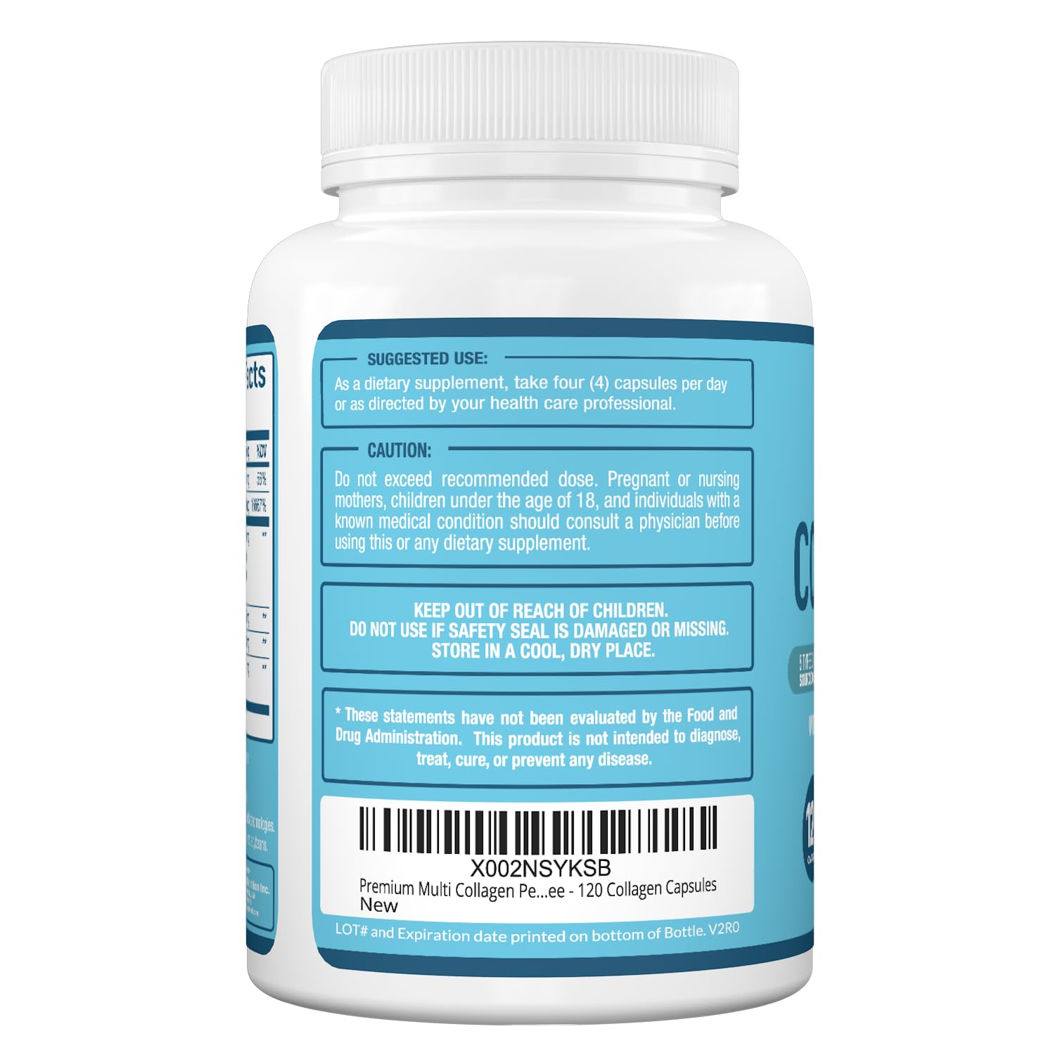 Purely Optimal Premium Multi Collagen Peptides articulaciones y movilidad para la vida diaria