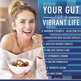 Purely Optimal Probiotics: equilibrio digestivo que puede facilitar movimientos intestinales regulares.