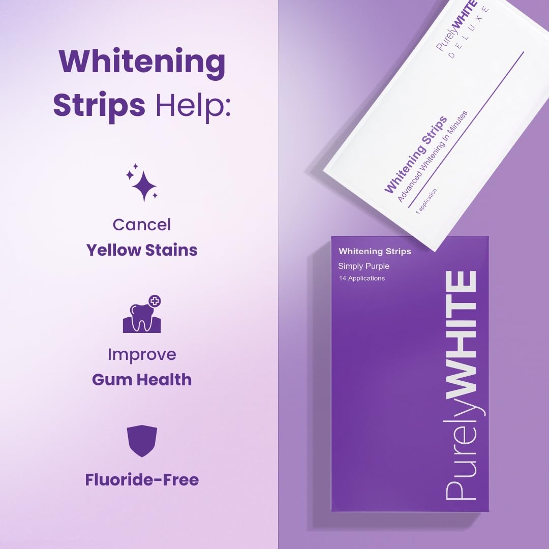 PurelyWHITE DELUXE: fórmula sin peróxido, adecuada para esmalte sensible.