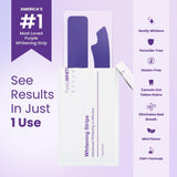 PurelyWHITE DELUXE: caja de 28 tiras para blanqueamiento dental en casa.