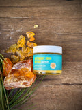 Puremedy aceite de oliva extra virgen y cera de abejas para piel nutrida.