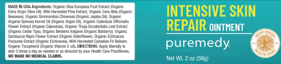 Puremedy ingredientes naturales calendula echinácea para cuidado suave.