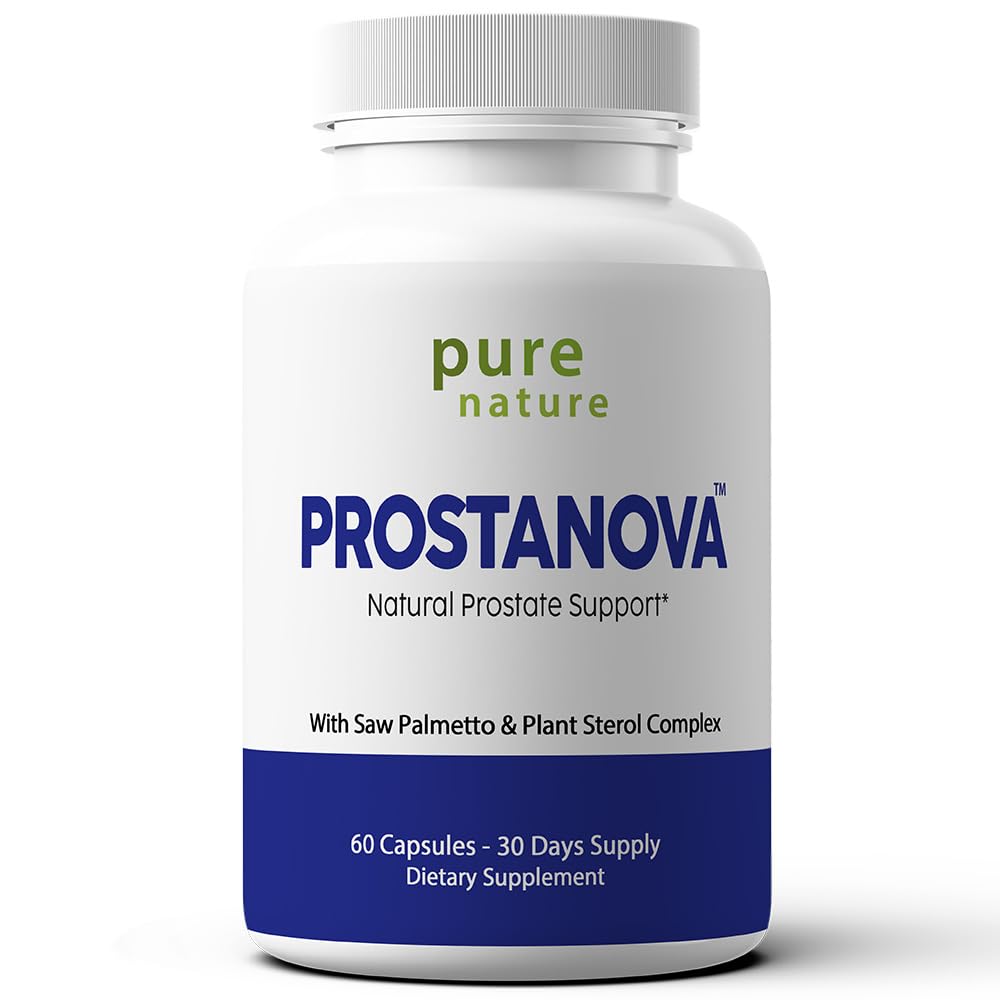 PureNature Prostanova: botella, apoyo natural para la próstata