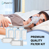 PurePAP producto fabricado en EE UU filtros DreamStation 2 para mayor calidad.