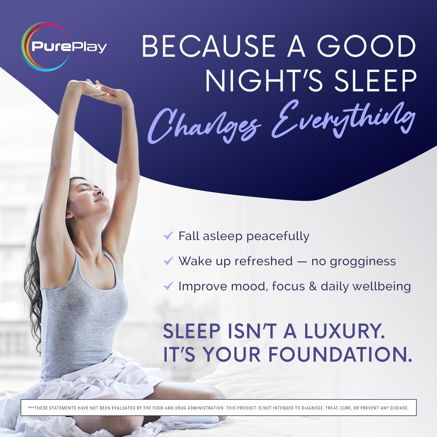PurePlay Magnesio: complemento para relajación muscular y sueño