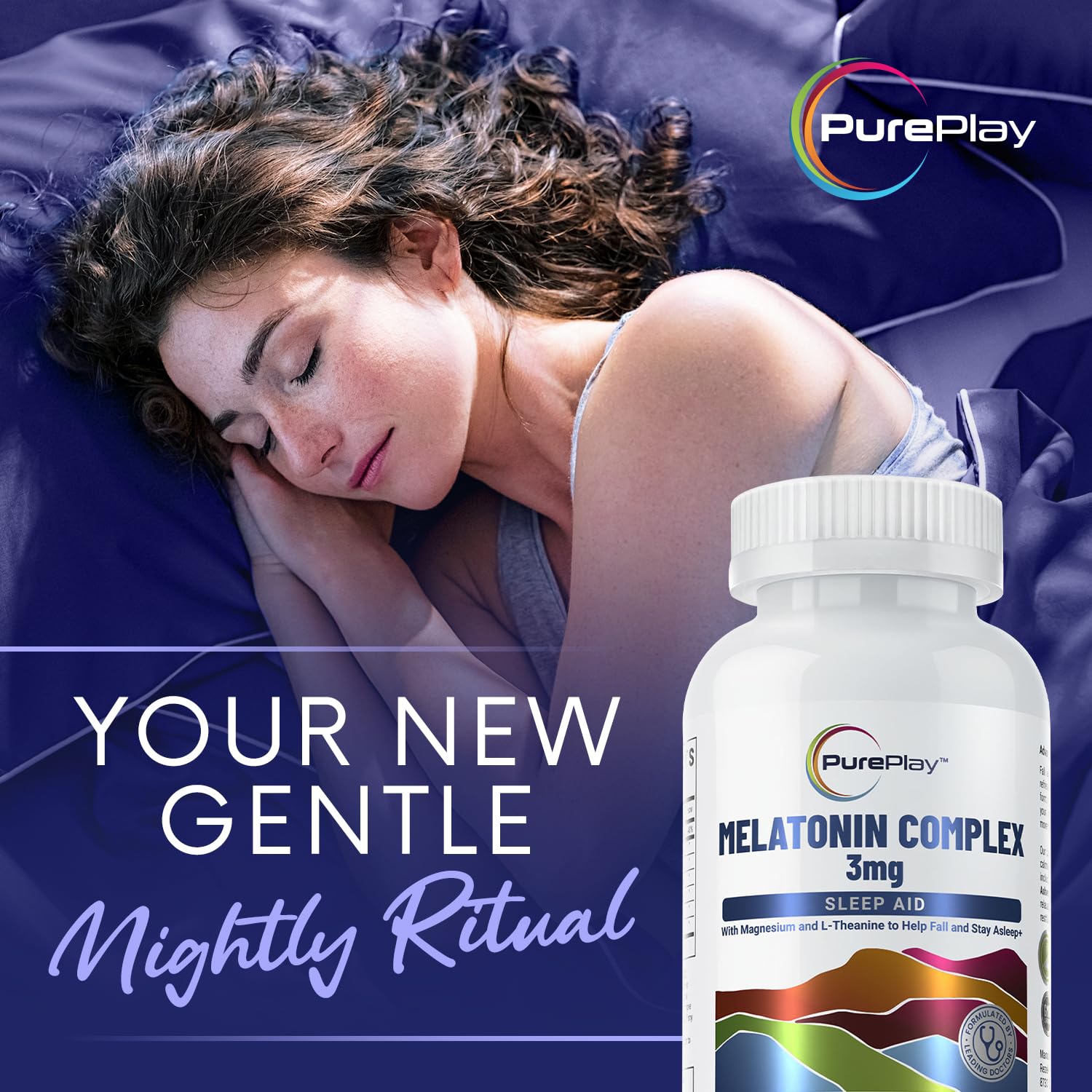 PurePlay Manzanilla: cápsulas para calmar la mente antes de dormir