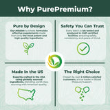 PurePremium Cápsula de vitamina B12: apoyo diario de energía