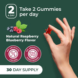 PurePremium Remolacha gominolas sabor arándano natural para paladar
