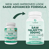 PurePremium Saw Palmetto: cápsulas para rutina diaria de bienestar.