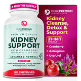 PurePremium Rinon – botella con etiqueta, apoyo diario a la salud renal.