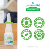 Puressentiel fórmula natural para descongestión suave en adultos.