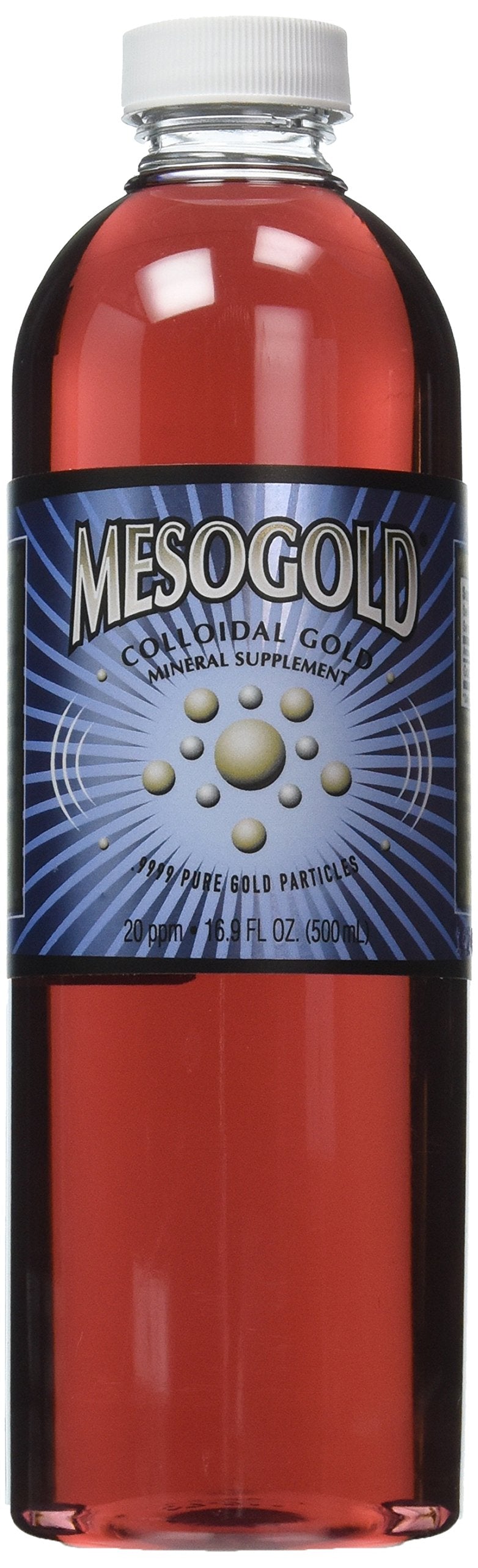 MesoGold de Purest Colloids en botella de vidrio para uso diario seguro