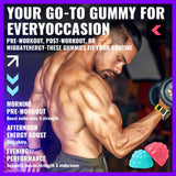 PURESTVITS gominolas creatina, uso fácil en cualquier lugar durante el viaje o en el gimnasio.