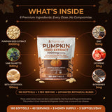 PURETREX cápsulas semilla de calabaza para nutrición diaria