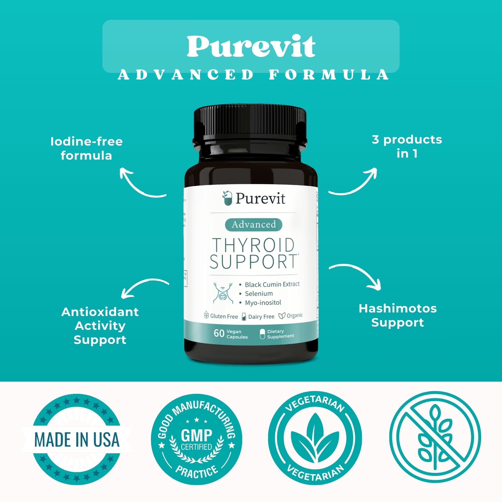 Purevit comino negro: semillas que apoyan la respuesta inmunitaria.