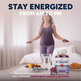 Purify Life gomitas resveratrol sin azúcar, ritual diario de bienestar.