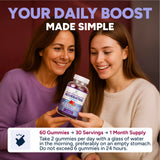 Purify Life gomitas resveratrol sin azúcar, opción vegana para consumo consciente.