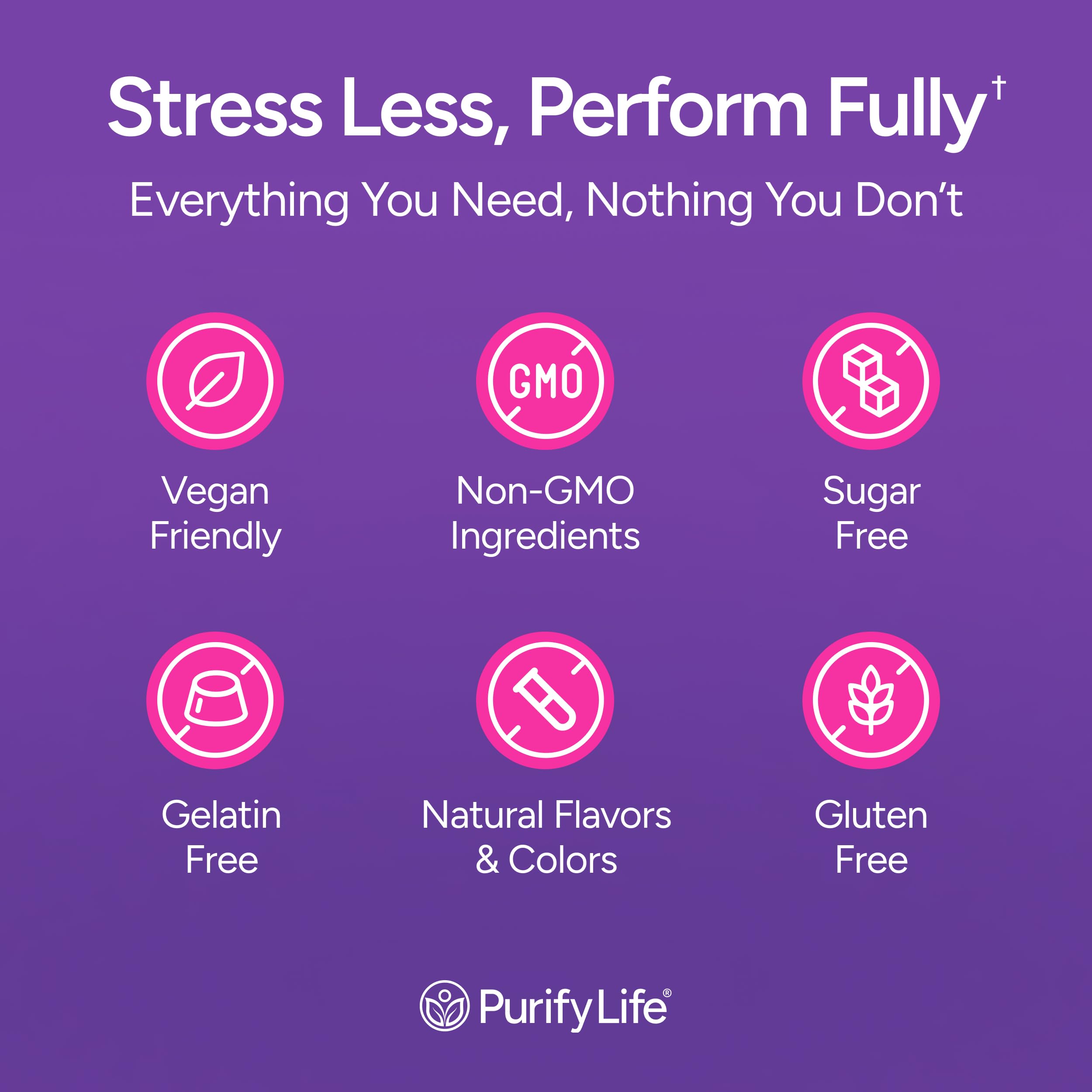 Purify Life Rhodiola Rosea gomitas origen en EE. UU. para calidad.