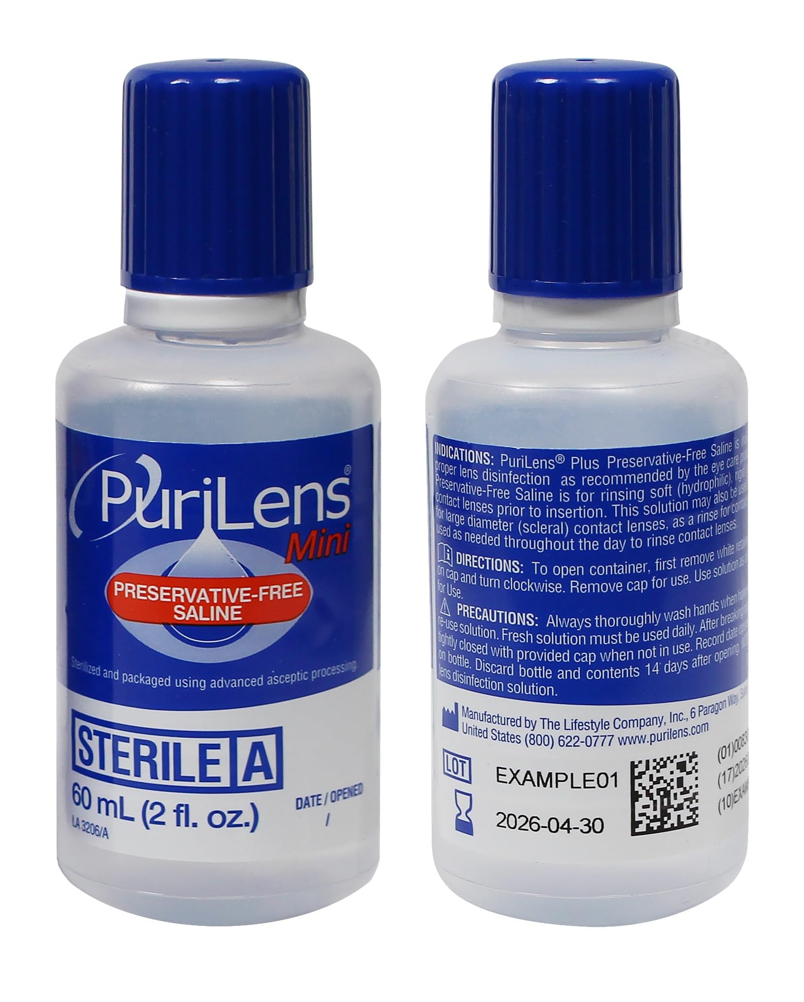 Purilens Mini, solución con pH equilibrado para ojos sensibles