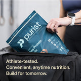 Purist REP Proteína de suero para desayuno rápido y nutritivo.