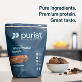 Purist REP Proteína de suero para mujeres y hombres con estilo de vida activo.