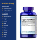 Puritan's Pride L-Arginina 1000 mg: envase de 100 cápsulas.