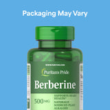 Puritan's Pride Berberina 500 mg: cápsulas para mantener niveles normales de azúcar en sangre.