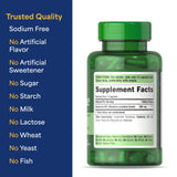 Puritan's Pride Berberina 500 mg: consumo diario como parte de la rutina.