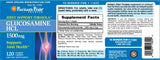 Puritan's Pride Glucosamina 1500 mg, etiqueta visible, uso diario para articulaciones flexibles.